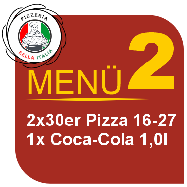 Pizza Menü2