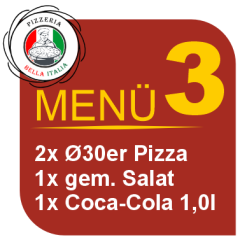 Pizza Menü3